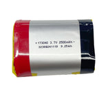 173040 3.7V 2500mAh Electronic cigarette battery
