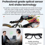 AI Smart Glasses with 12MP Camera Video Recording 100+ Languages Translation Sunglasses Bluetooth Call Music Play Men Women
